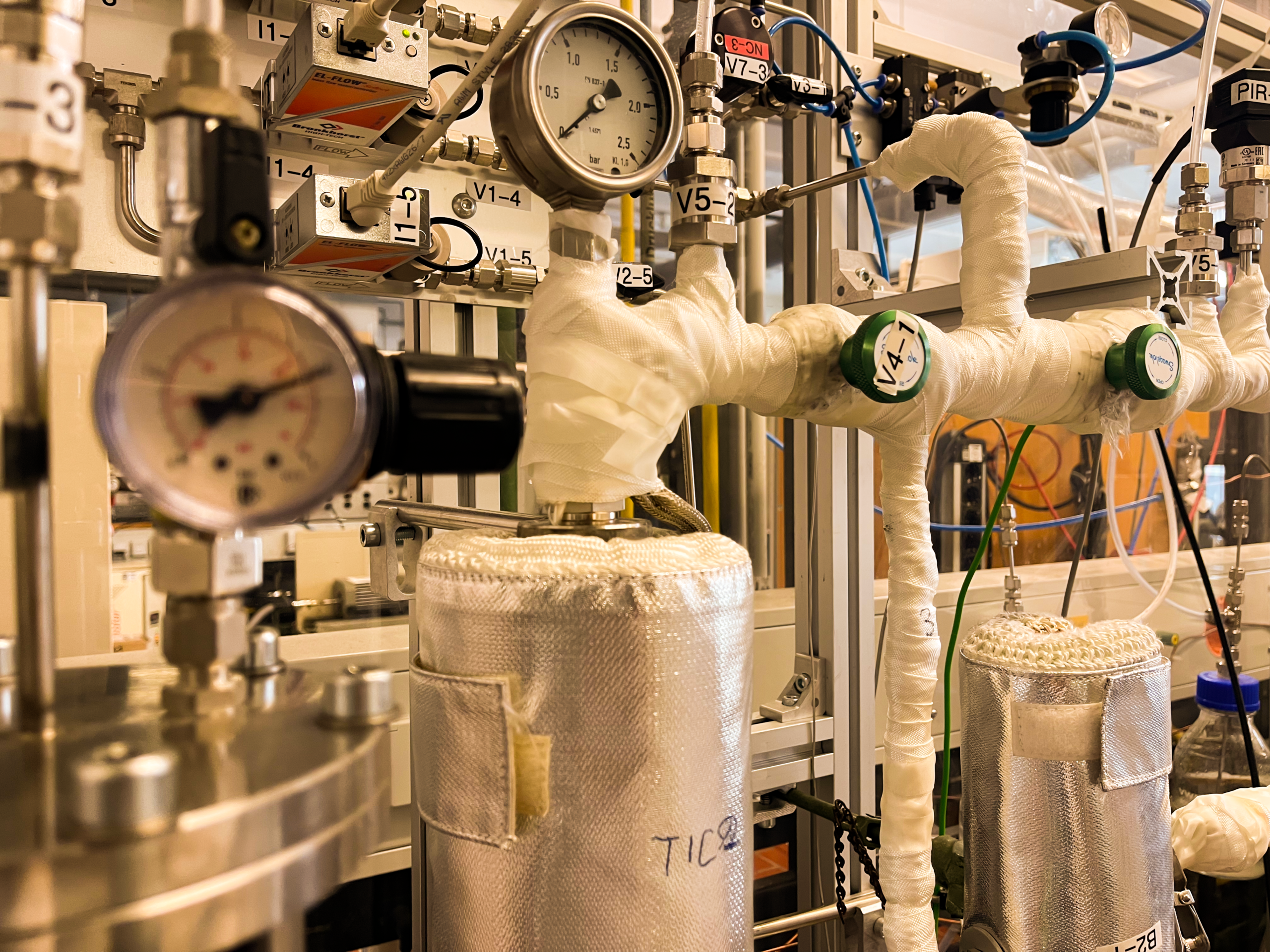 catalytic reactor test rig